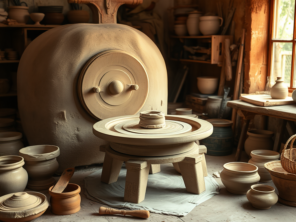 Ceramic kiln for professional pottery studio use